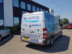 Incredible Window Cleaning Van, window cleaning, national, UK